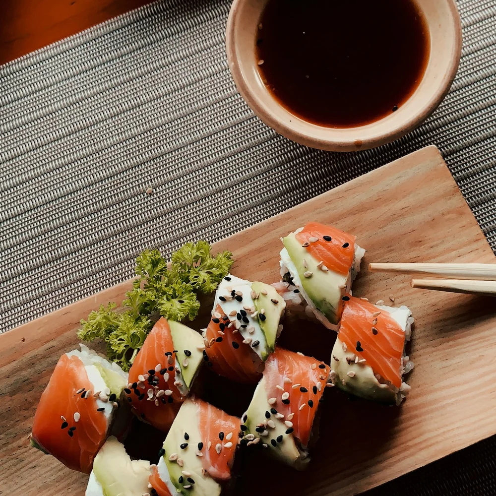 Aula de cozinha japonesa caseira